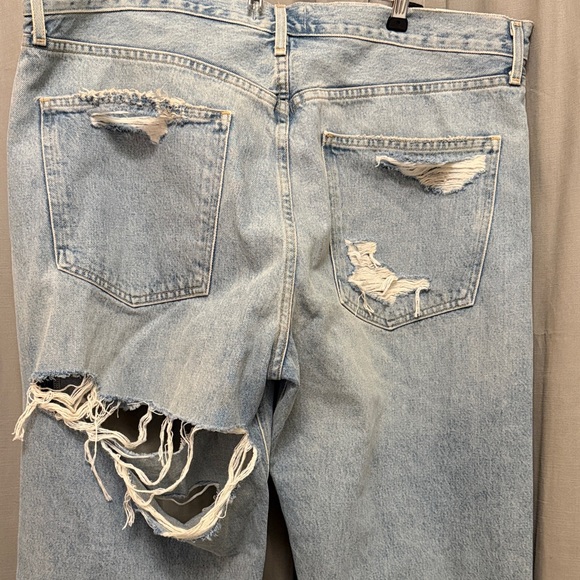 Agolde Distressed Denim Jeans - Picture 8 of 8